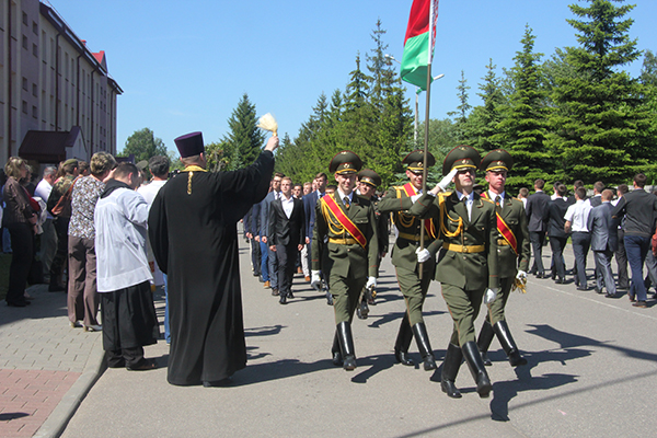 ГрГУ, военфак, присяга, гродно