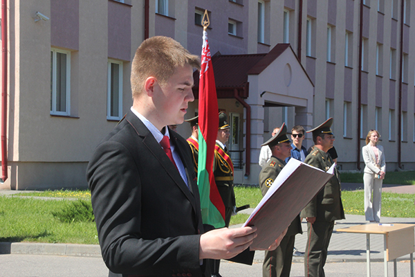 ГрГУ, военфак, присяга, гродно