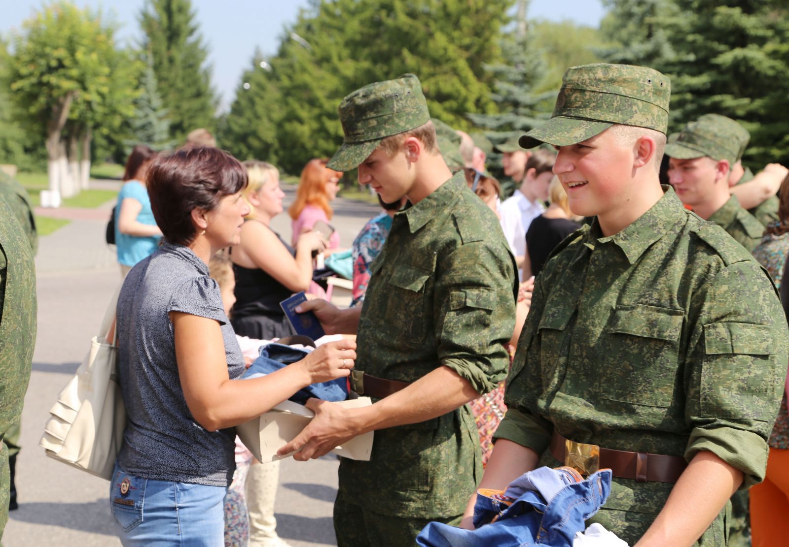 ГрГУ, университет, военный факультет, курсанты