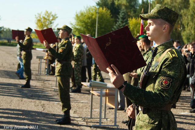 ГрГУ, университет, образование, военнный факультет, присяга