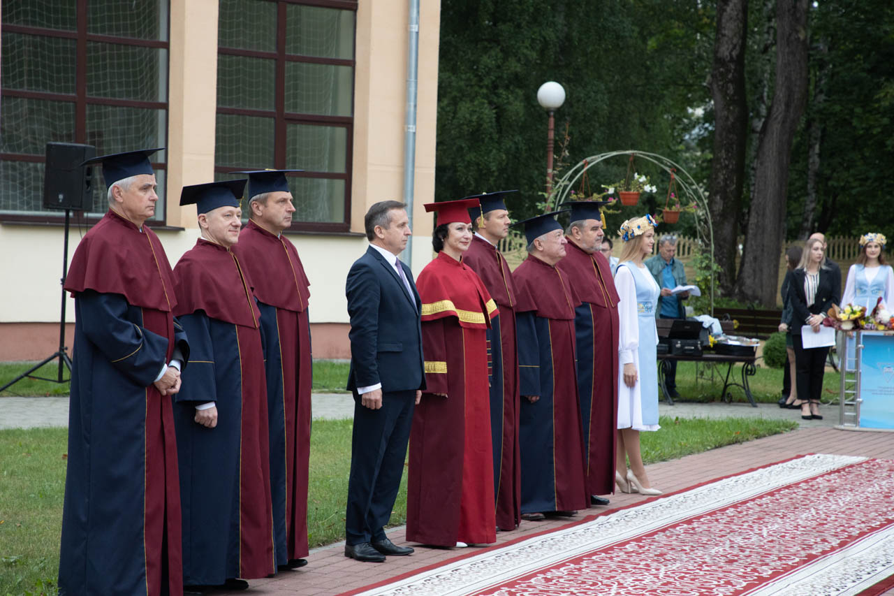 Торжественное мероприятие, посвященное началу нового учебного года, прошло в ГрГУ имени Янки Купалы