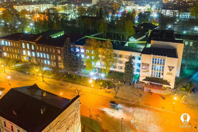 ФОТАФАКТ: ГрДУ імя Янкі Купалы з вышыні птушынага палёту