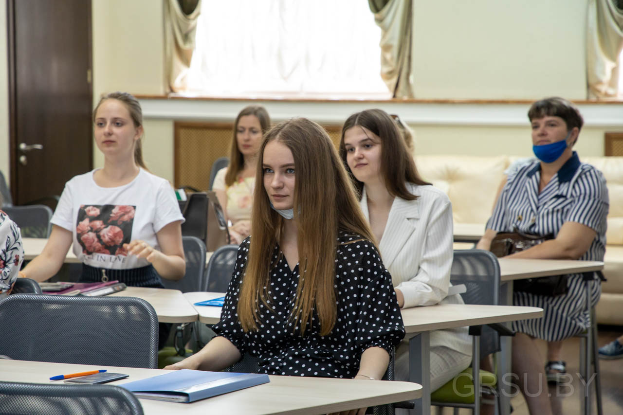 В ГрГУ имени Янки Купалы проходит собеседование с выпускниками педагогических классов (ДОБАВЛЕНО ВИДЕО)