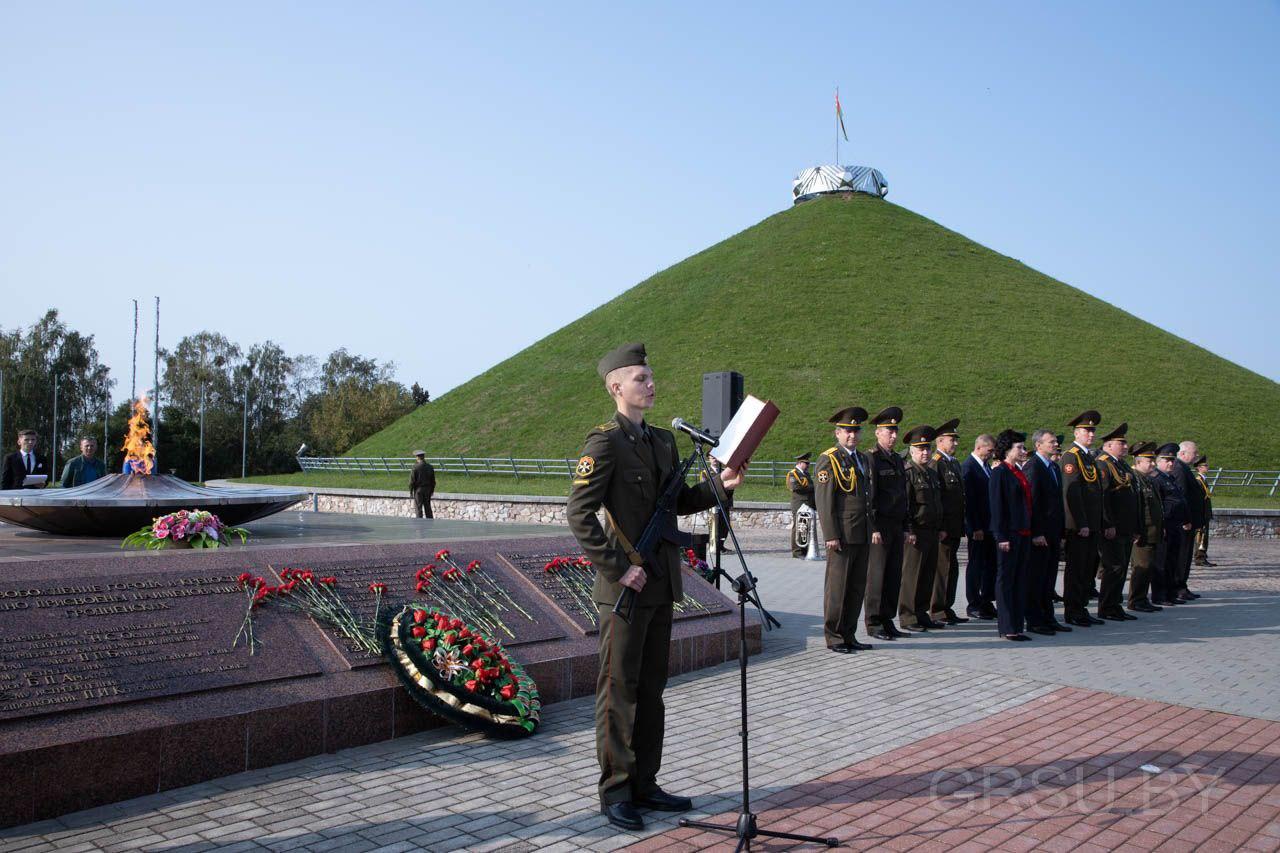 Клятва на верность Родине: 12 сентября Военную присягу приняли курсанты военного факультета ГрГУ имени Янки Купалы