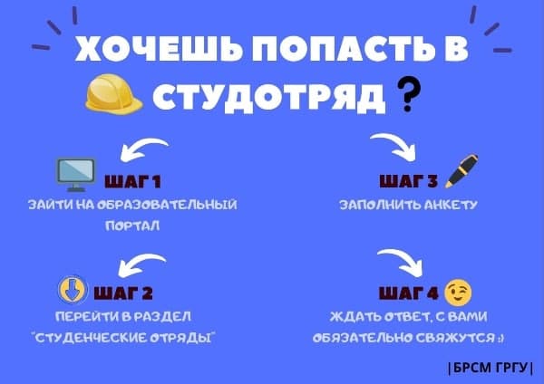 В Купаловском университете стартовал набор в студенческие отряды для работы в Третьем трудовом семестре-2021