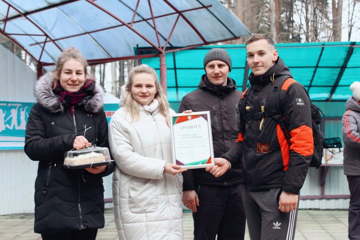 Каманда Тэхналагічнага каледжа ГрДУ імя Янкі Купалы - пераможца спартыўнай эстафеты «Мы - супраць наркотыкаў, мы - за спорт!»