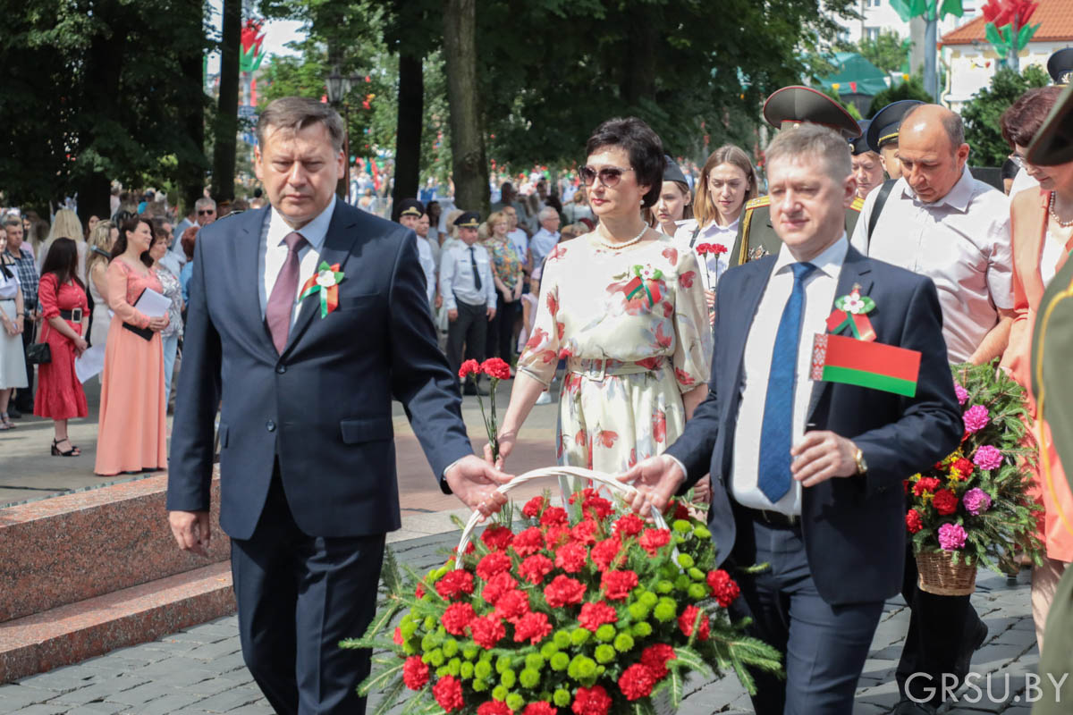 Купалаўцы прымаюць удзел у мерапрыемствах, прысвечаных Дню Незалежнасці Рэспублікі Беларусь