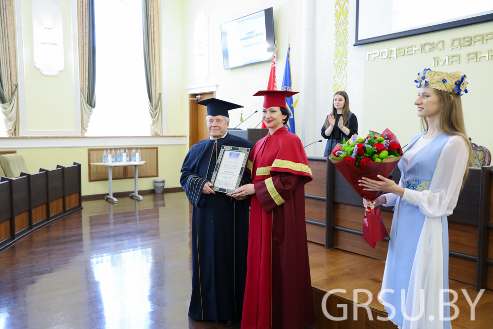 У ГрДУ імя Янкі Купалы прайшло пасяджэнне Савета ўніверсітэта