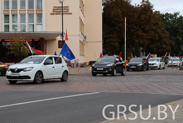 У ГрДУ імя Янкі Купалы пройдзе ваенна-патрыятычны аўтапрабег