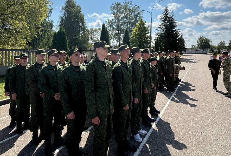 Ваенны факультэт ГрДУ імя Янкі Купалы прыняў новае папаўненне